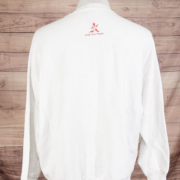 VINTAGE WHATEVER! KNOW IT LIVE IT WEAR IT 90s USA MADE SWEATSHIRT SZ XL - Picture 7 of 10